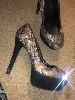 Sparkly High Heels