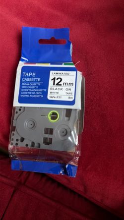Tape cassette for label maker Qze-231