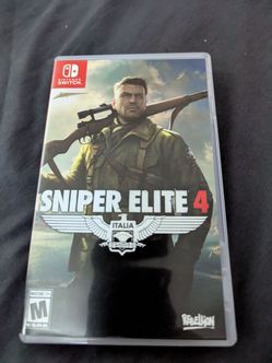 Sniper Elite 4 Nintendo switch