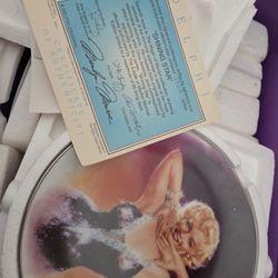 Marilyn Monroe Collector Plates 