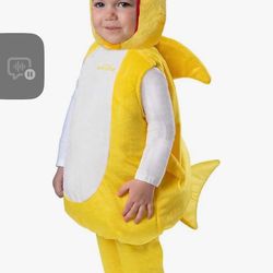 Pink frog Baby Shark Costume New 6-12 Mths