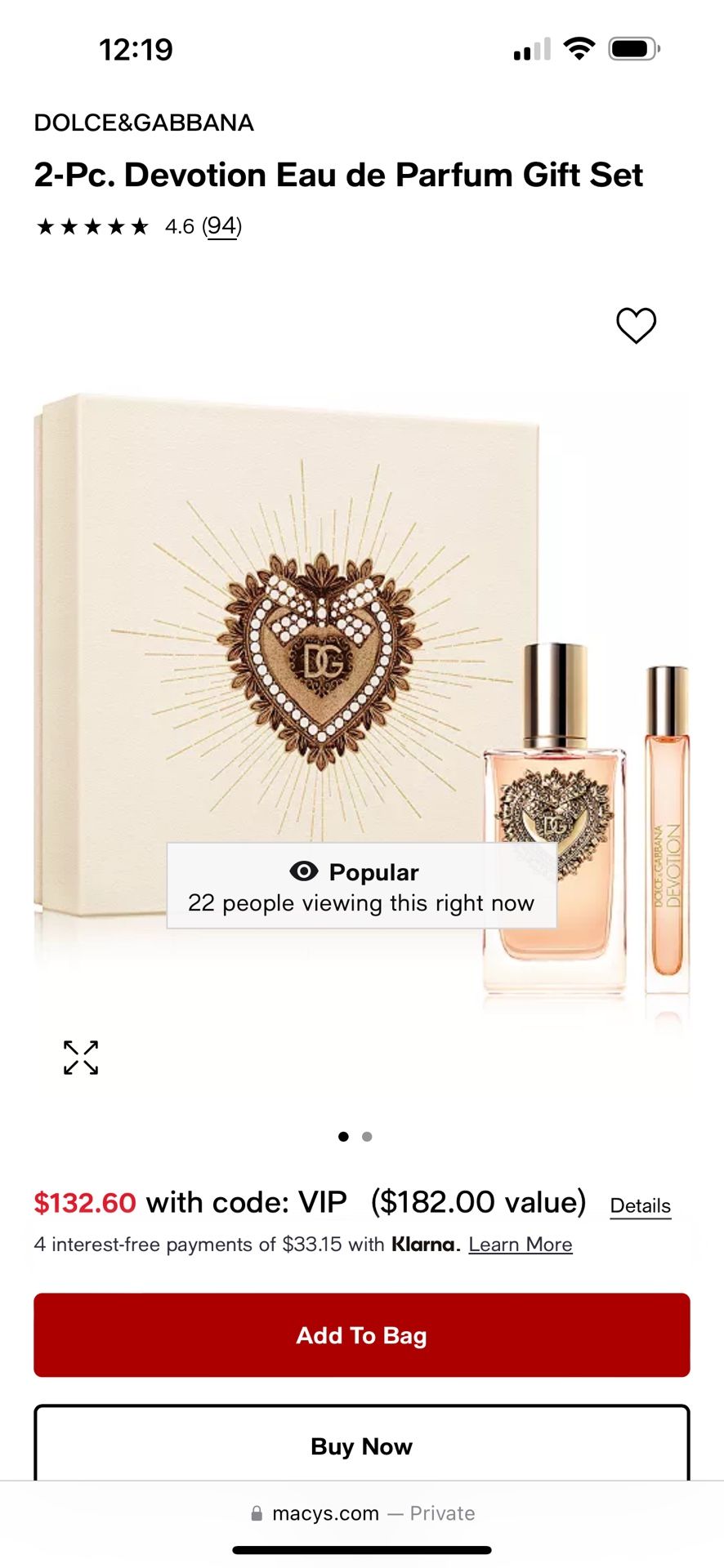 gift set perfume dolce gabana women