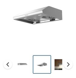Zephyr Hurricane 30” under-cabinet kitchen vent hood