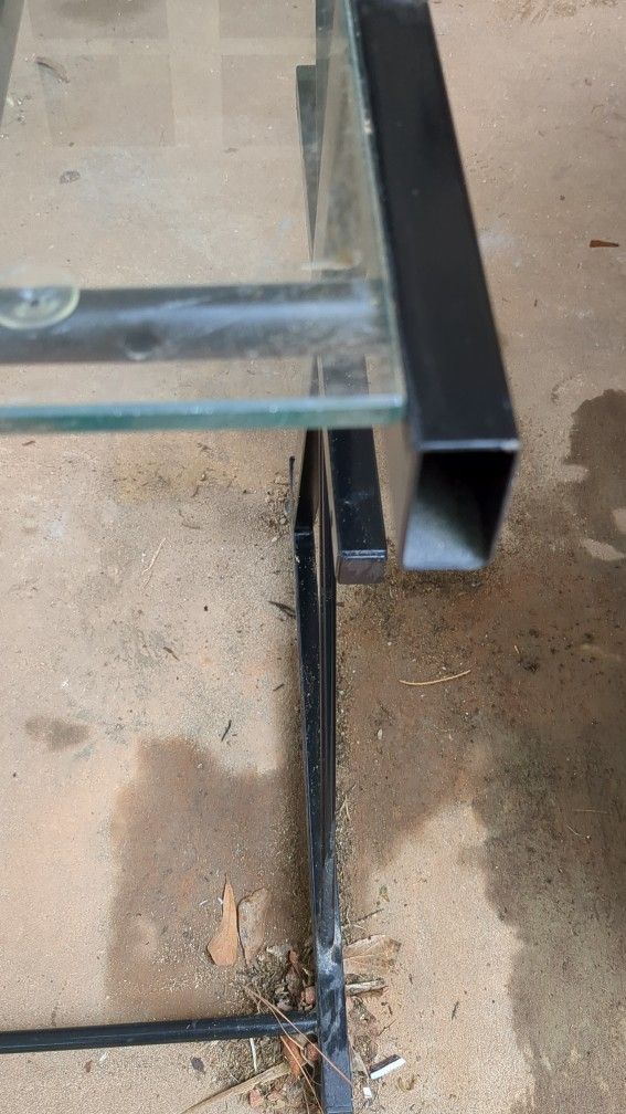 Glass Desk