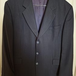 Men's Warehouse double breasted 2- piece Navy blue suit