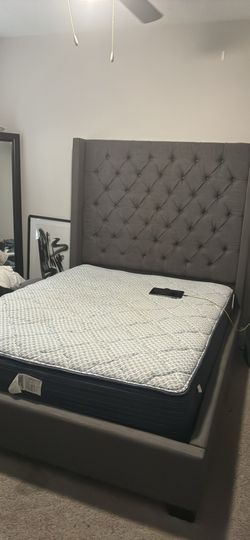 Upholstery Queen size bed