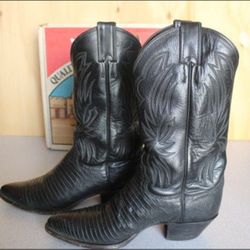 Women's Justin Cowboy Boots Size 7.5 B