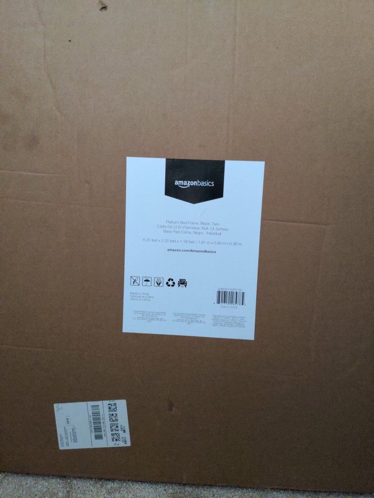 Unopened Amazon Platform Bedframe