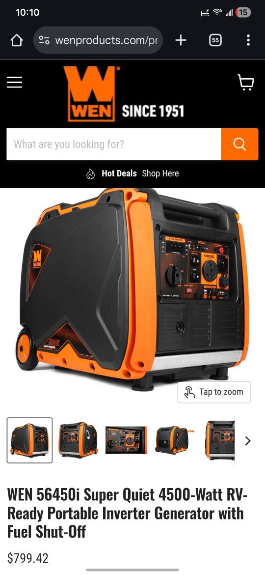 4500/3500 Inverter Generator