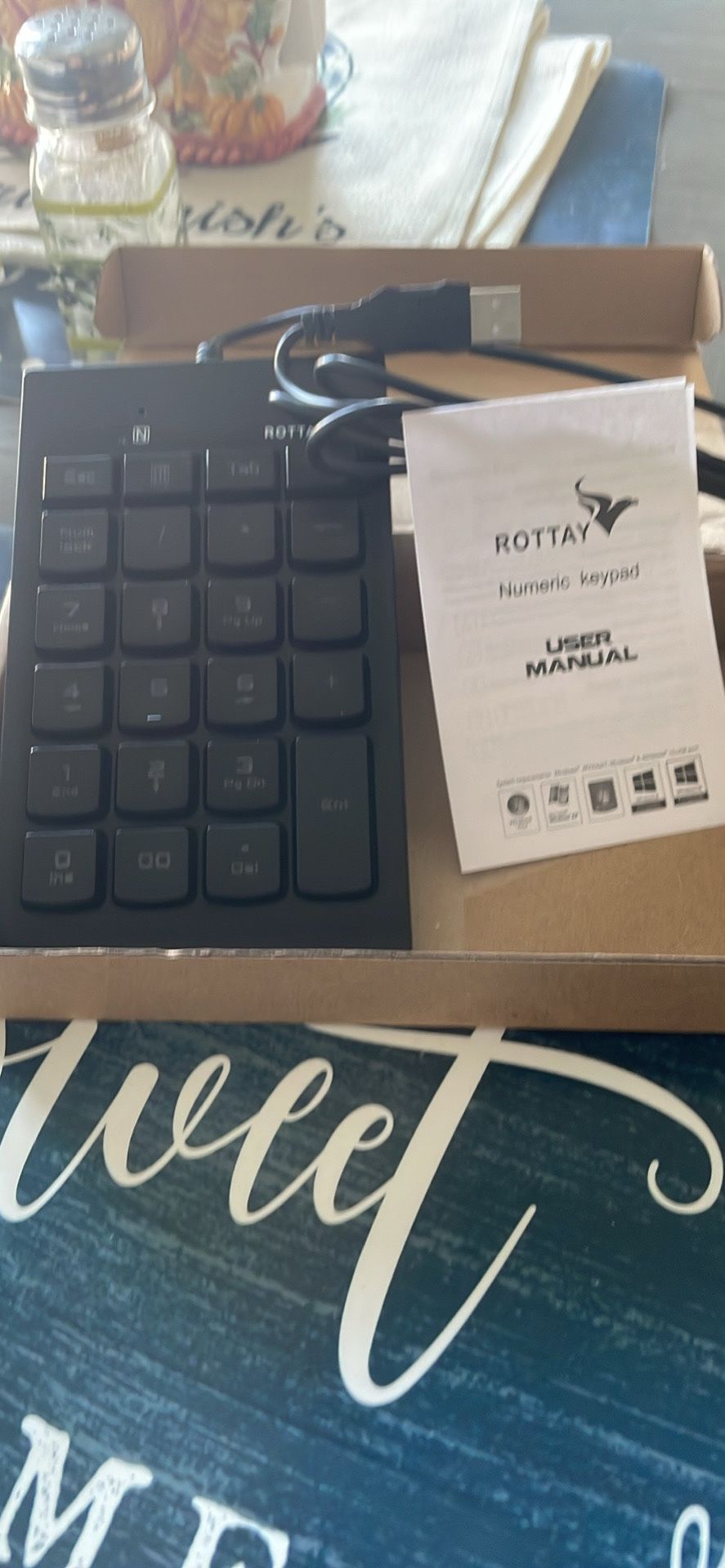 Rottay Numeric Keypad