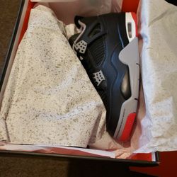 Air Jordan 4 Retro Bred Reimagined 2024 Size 9.5M 