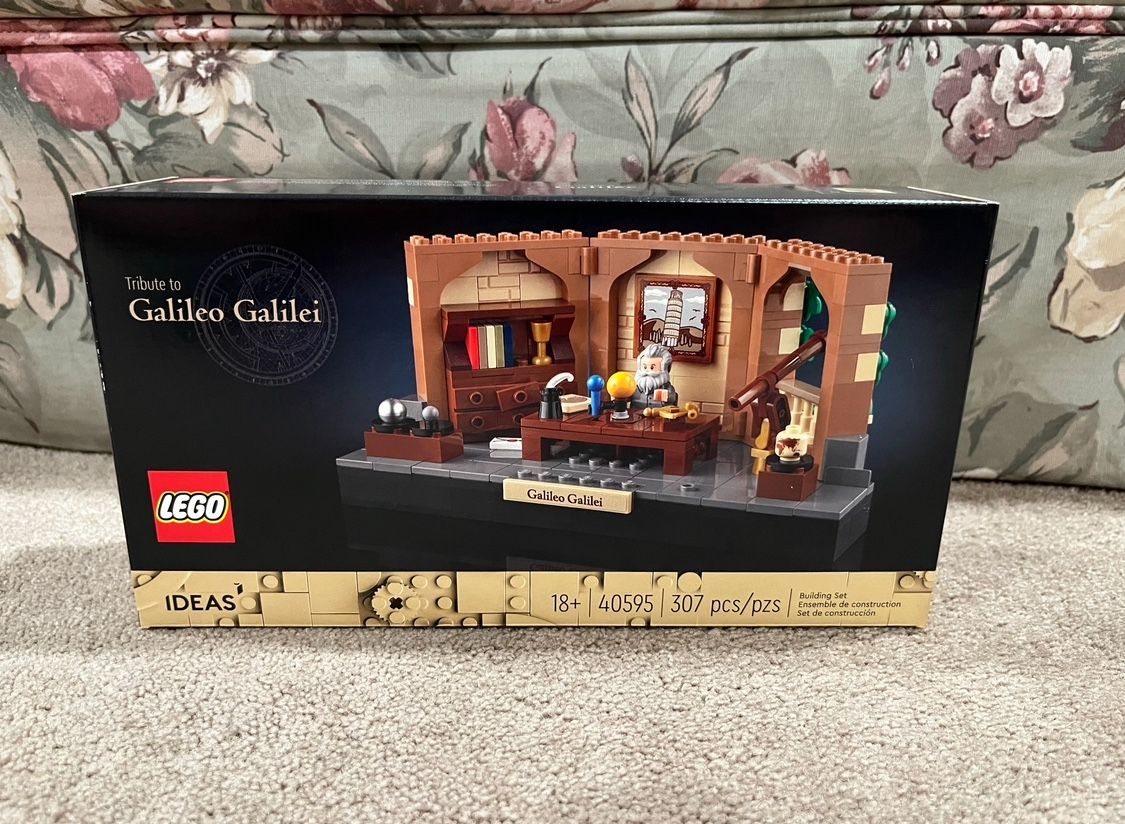 Lego 40595 Tribute To Galileo Galilei