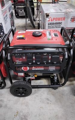 A-iPower GXS5000 Portable Generator 5000/4000W