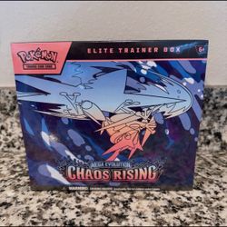 Pokemon Chaos Rising ETB