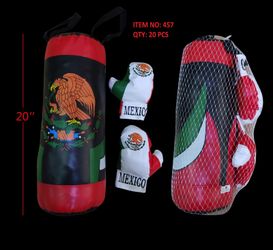 Punching Bags With Glove 20”