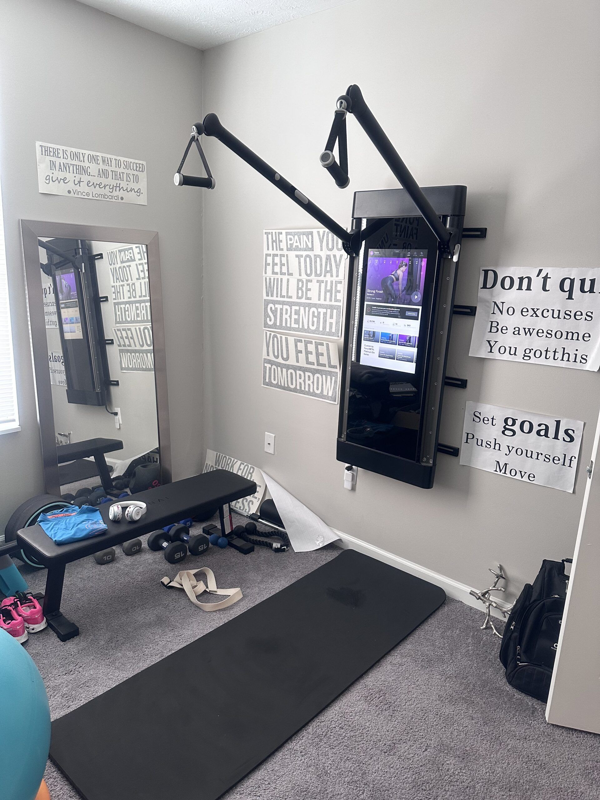 2022 Gently Used Tonal Smart Mirror Interactive Fitness Display - Pittsburgh, PA