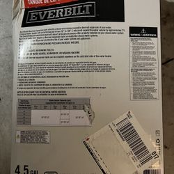 Everbilt Water Heater Thermal Expansion Tank 4.5L