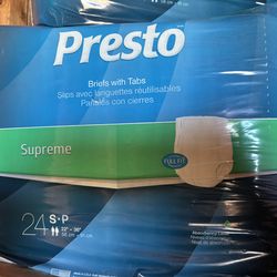 Small adult diapers Velcro/tab