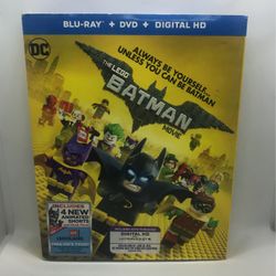 The LEGO Batman Movie Blu-ray DVD 