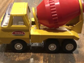 Vintage Tonka Cement Mixer Truck 1970s Rotating Concerte Mixer