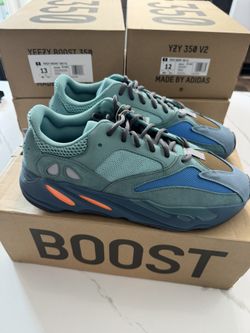 Adidas Yeezy Boost 700 Faded Azure Size 12.5 Men