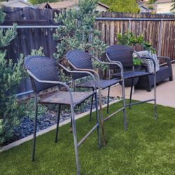 Tall Outdoor Bar Chairs 