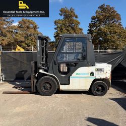 2019 Unicarriers 9000Lb Pneumatic PF90HD Diesel Forklift Cab Heat SSFP MD1F4F40V