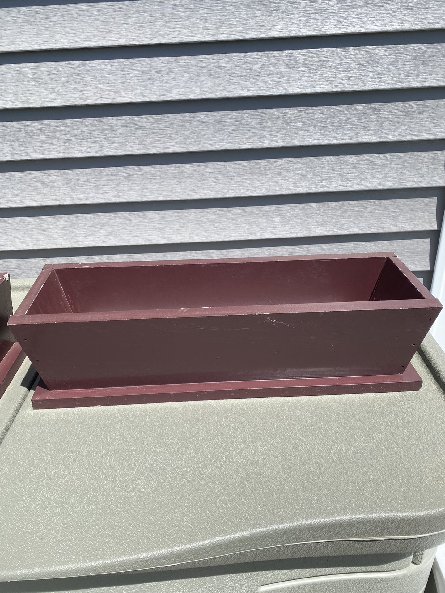 Set Of Two Window Flower Boxes