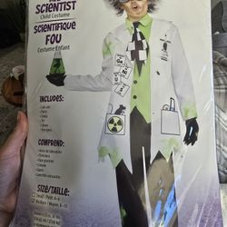 Halloween Costume For Kids Mad Scientist 