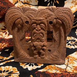 Tiki Light Switch Cover