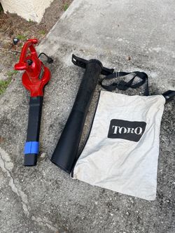 Toro Ultra 3-in-1 Electric Leaf Blower, Vacuum & Mulcher
