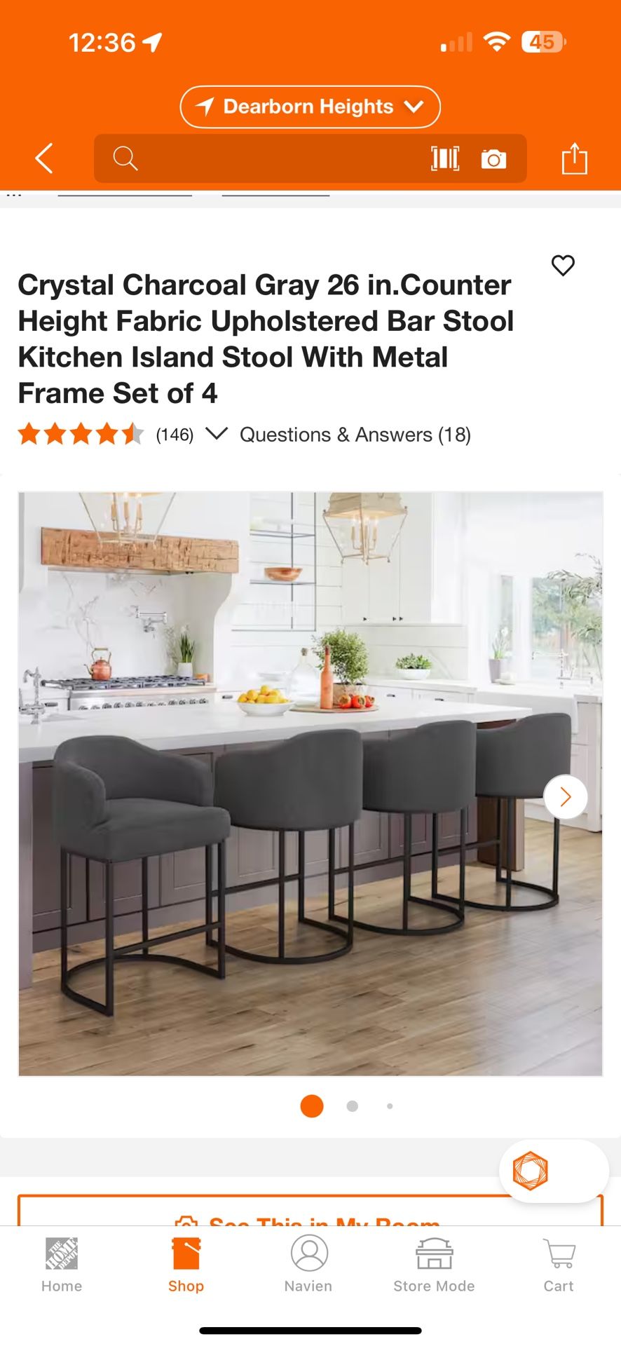 Kitchen Island Chairs