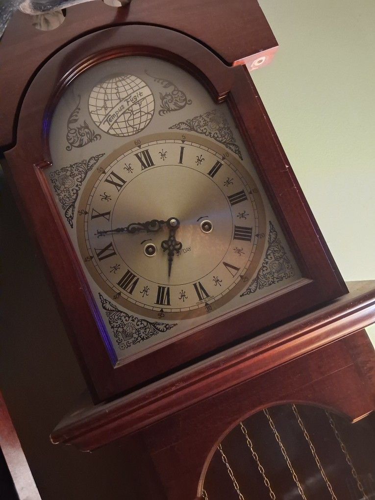 Temps Fugit Grand Father Clok