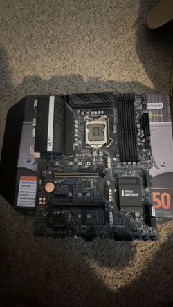 MSI Z590- A PRO   Intel CPU Fan