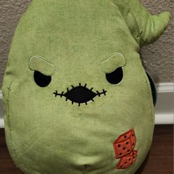 NWT 16" Green Oogie Boogie Squishmallow from Nightmare Before Christmas, Mint Condition, Circa 2021