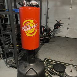 Boxing Bag With Gloves