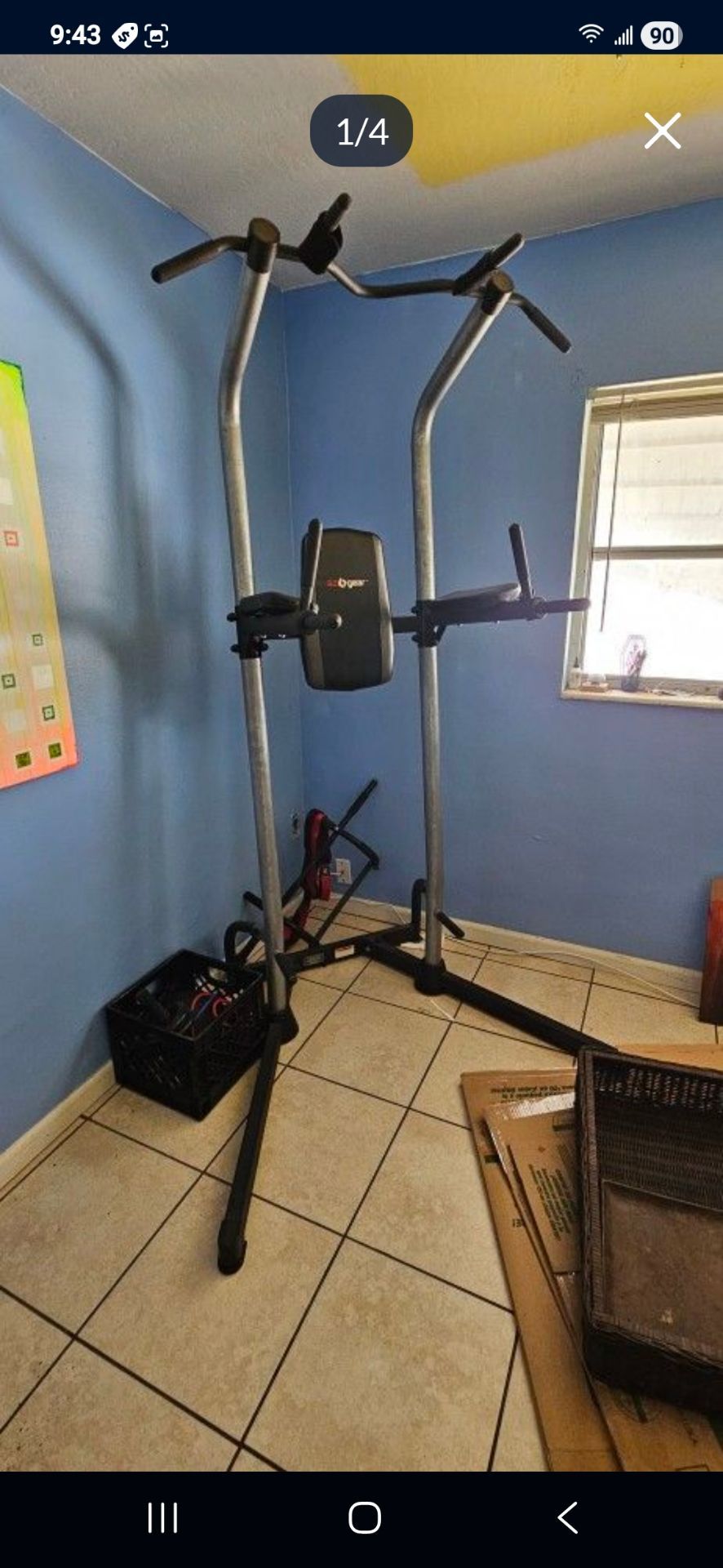 Pull Up tower and dips bars
