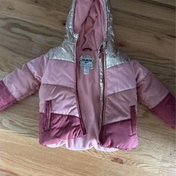 Oshkosh Girls Winter Coat Size 4