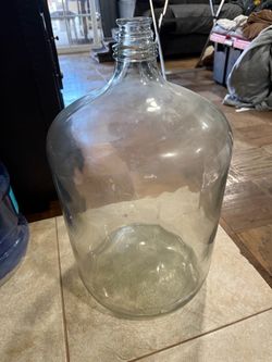 5 Gallon glass jug
