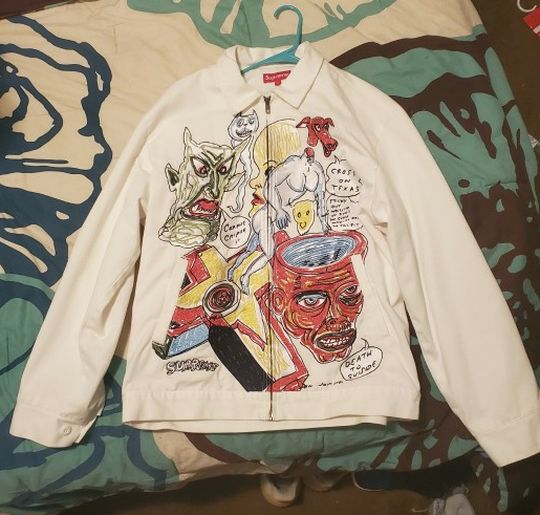 Supreme Daniel Johnston Work Jacket