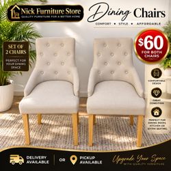 2 Dining chairs