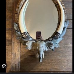 Antique African Elephant Mirror $75 Cash