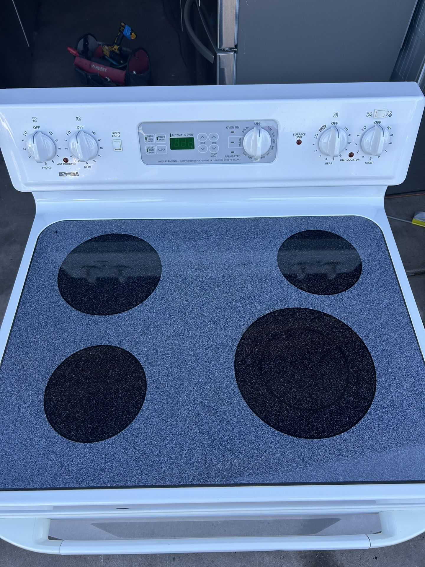 Kenmore Electric Stove White