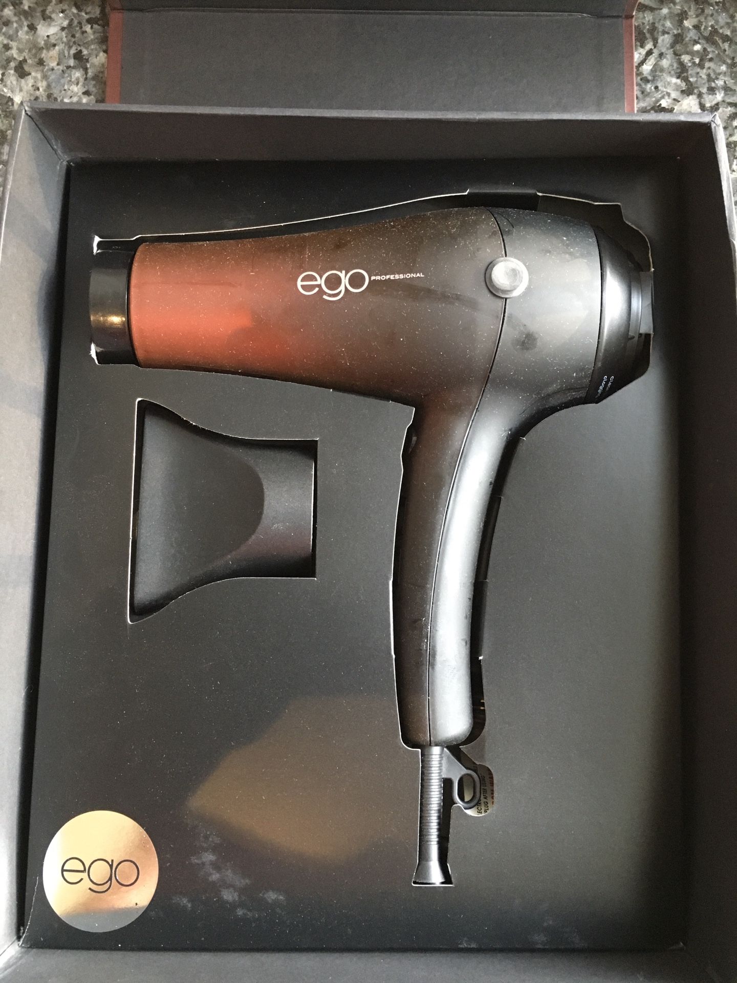 Alter ego hair dryer (brand new - old stock)