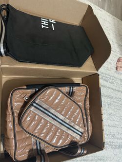 Sporty Spice Pickleball Bag - Dark Nude Patent