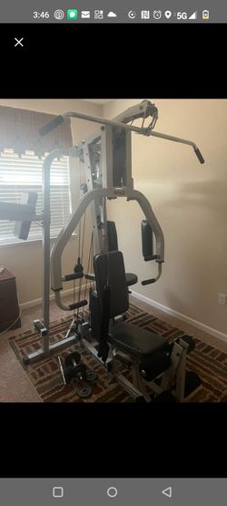 Home trainer manual gym machine w/ manual