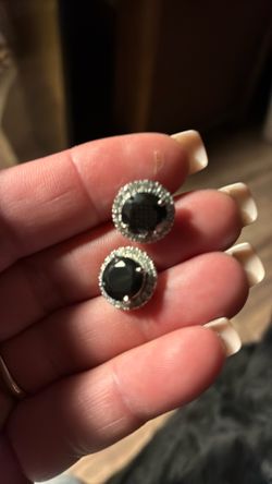 Black diamond Earrings