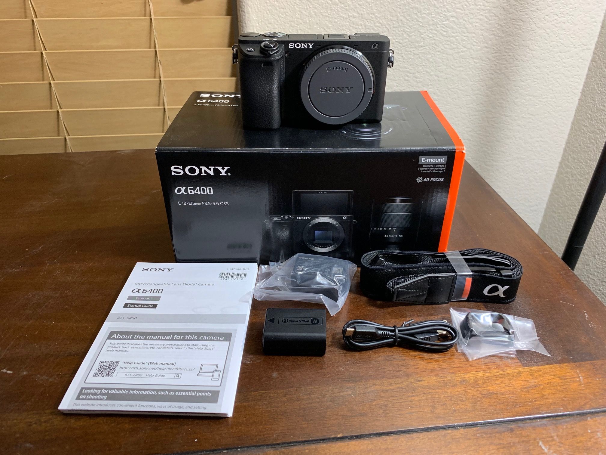 Brand New Sony A6400 24.2MP E-Mount Mirrorless Camera - US Version - Body Only