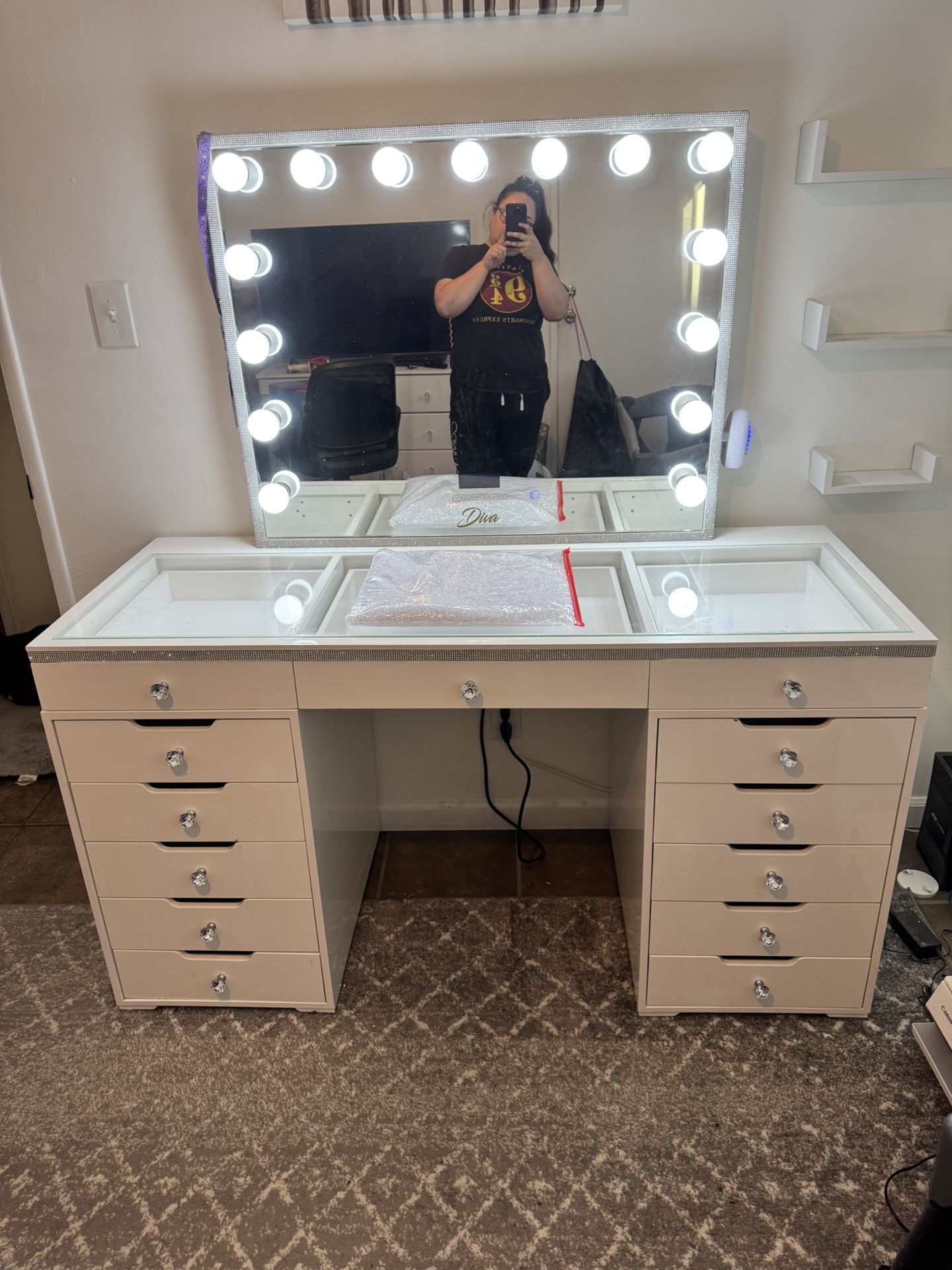 13 Draw/Bluetooth Vanity