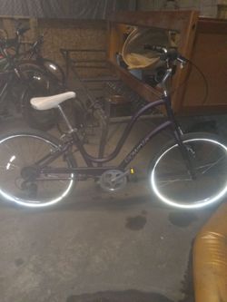 Light 6061 aluminum Townie Electra bycicle